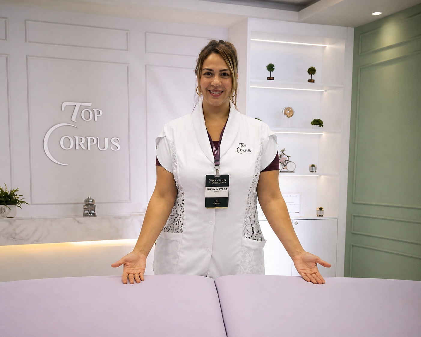 Dra. Lidiane Pérola, massoterapeuta que atende empresas em Niterói